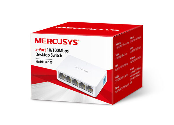 Mercusys Switch 5x10/100