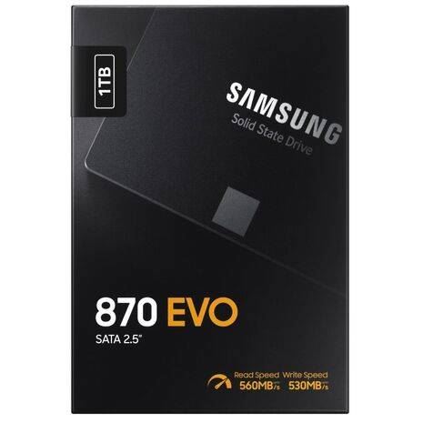 SSD 1TB Samsung 870EVO 2,5" SATA V-NAND MLC