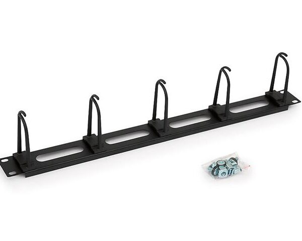 Triton Vodilica kablova 19" 1U, 5 prstenova, RAB-VP-X16-A1, crna