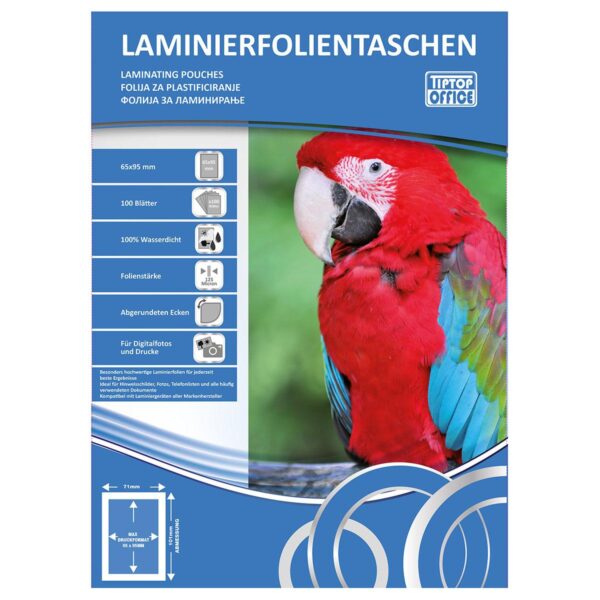 TTO Folija 125mic 65x95mm 100/1