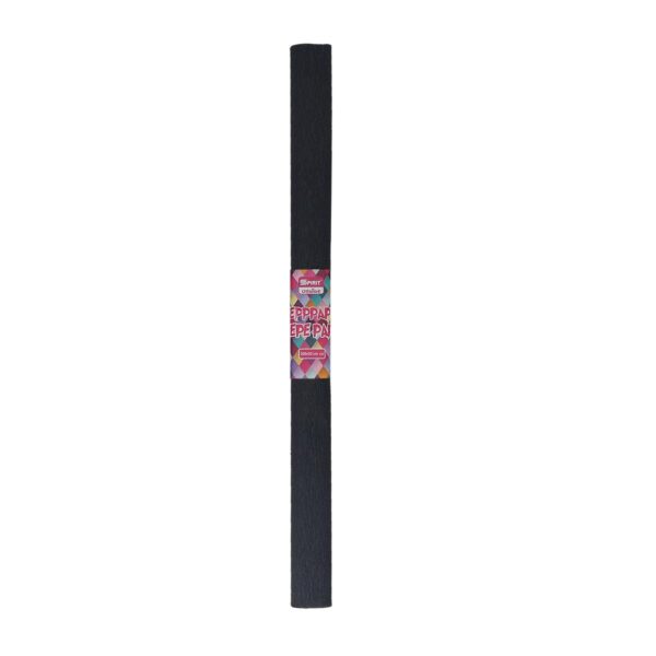 SB Krep papir 200 x 50cm Crna