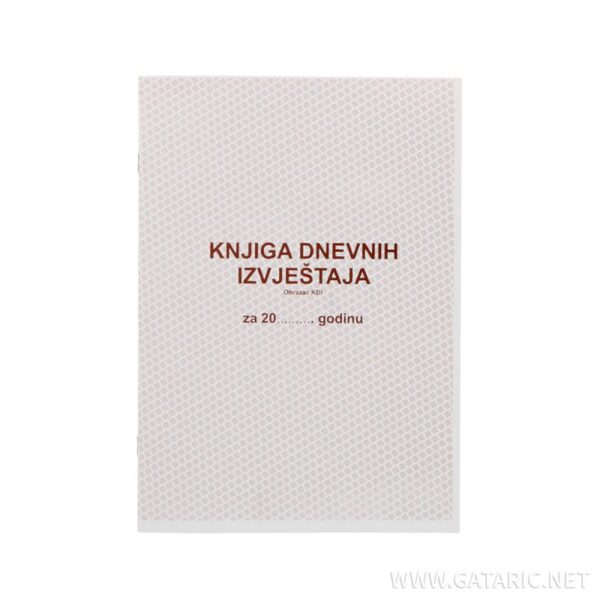 VI KNJIGA DNEV.IZV+KOV.A4BiH