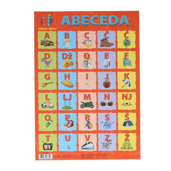 TTS Učimo slova Abeceda A4