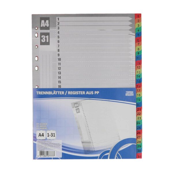 TTO Index PP 1-31 Boja