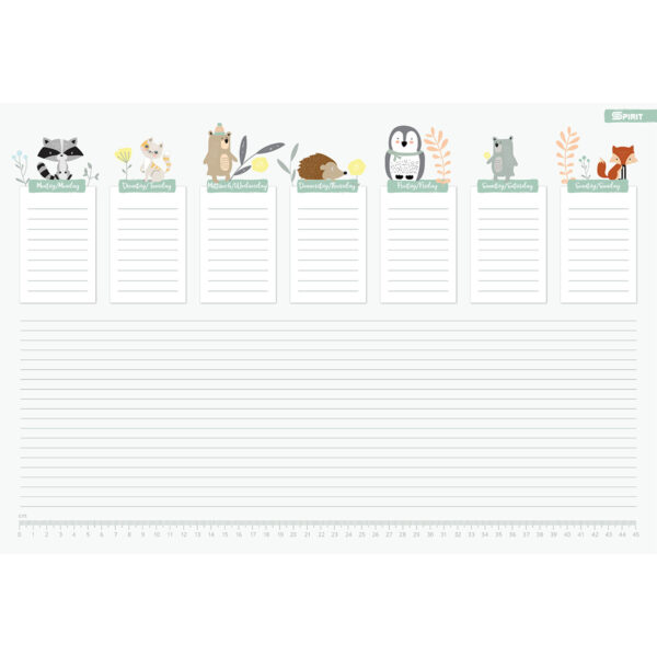 TTS Stona mapa 48x33 Animals
