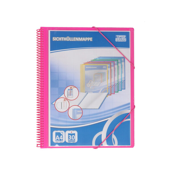 TTO Fascikla PVC spir 30 fol Ro
