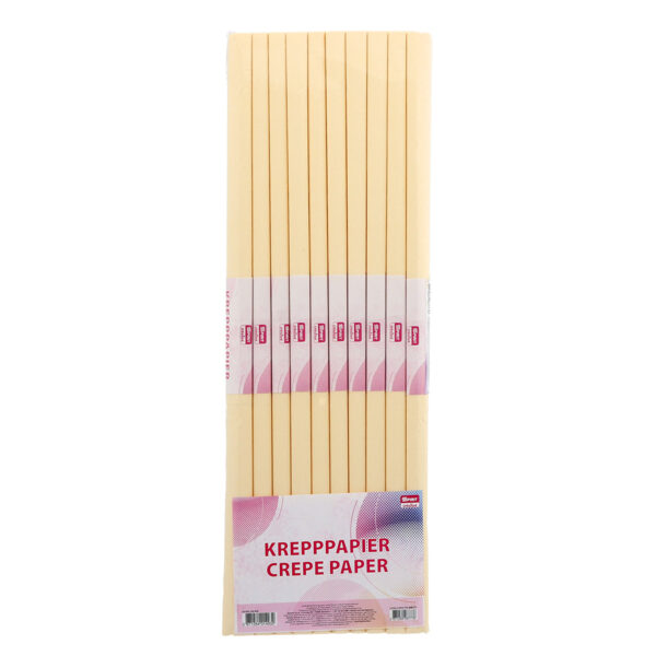 TTS Krep papir 200x50cm Sv.Žuta