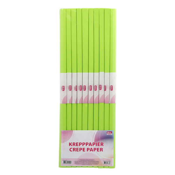 TTS Krep papir 200x50cm S.Zelena
