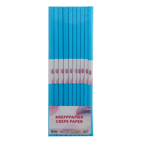 TTS Krep papir 200x50cm Sv.Plava
