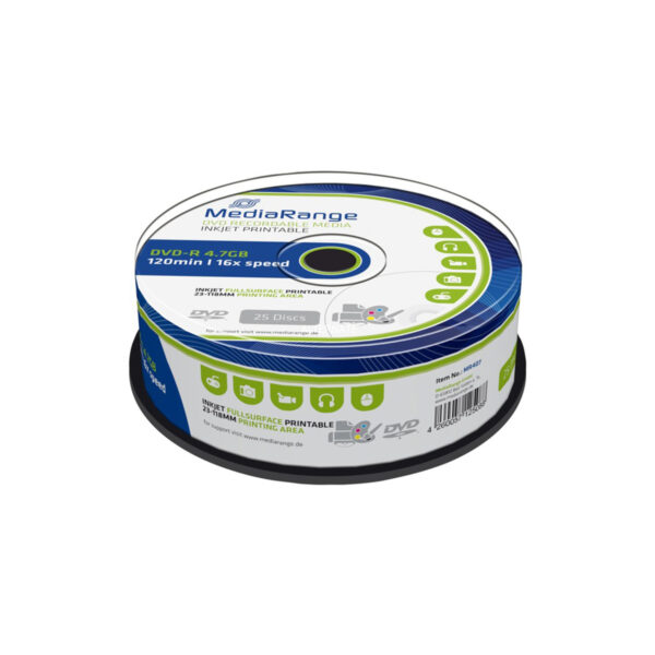 MR DVD-R 25/1 16x44.7GB Print