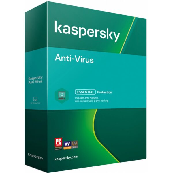 Kaspersky Antivirus 3 PC 1 godina (KL1171O5CFS)