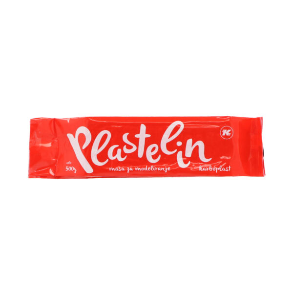 EK Plastelin 500g Crveni