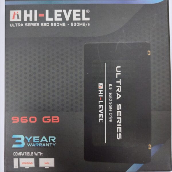 SSD HI-LEVEL 960GB 2,5" SATA III 550-530MB/s
