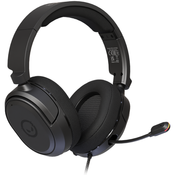 LORGAR Kaya 360, USB Gaming headset with microphone, CM108B, 7.1 virtual surround sound, Plug&Play, USB-A connection cable 2m, fabric ear pads, size: 192*184.7*88mm, 0.314kg, black