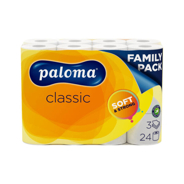 TTC Toalet papir 3sl.24/1 Paloma