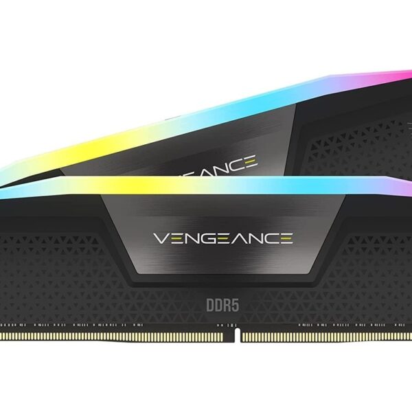 CORSAIR DDR5 32GB (2x16GB)RGB, 5600MT/s,VENGEANCECL40, Intel XMP